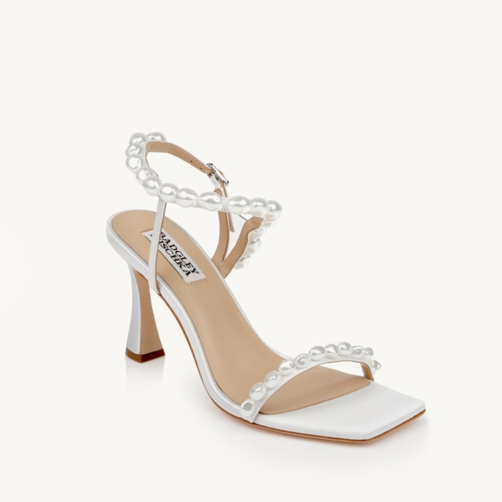 Badgley Mishka Demi Open Toe High Heel Sandals